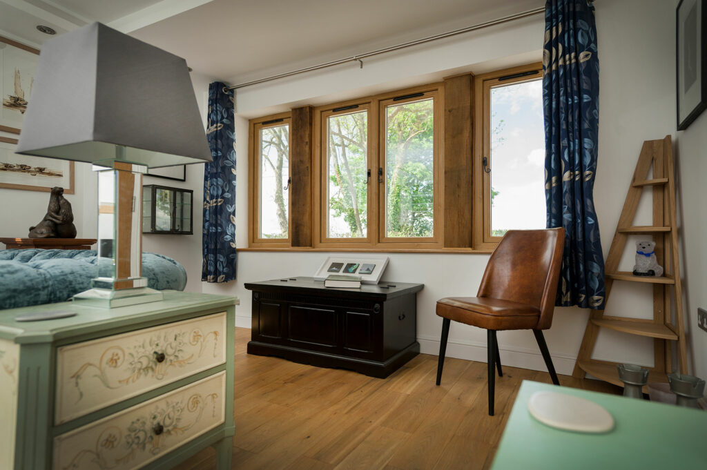 oak effect windows