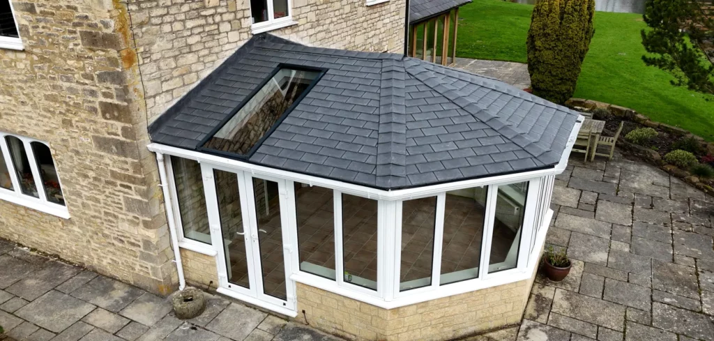 conservatory roof with supalite roof